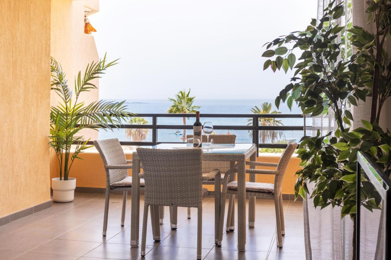 Apartament Frontline Penthouse With Heated Pool And Parking Los Cristianos  Zewnętrze zdjęcie