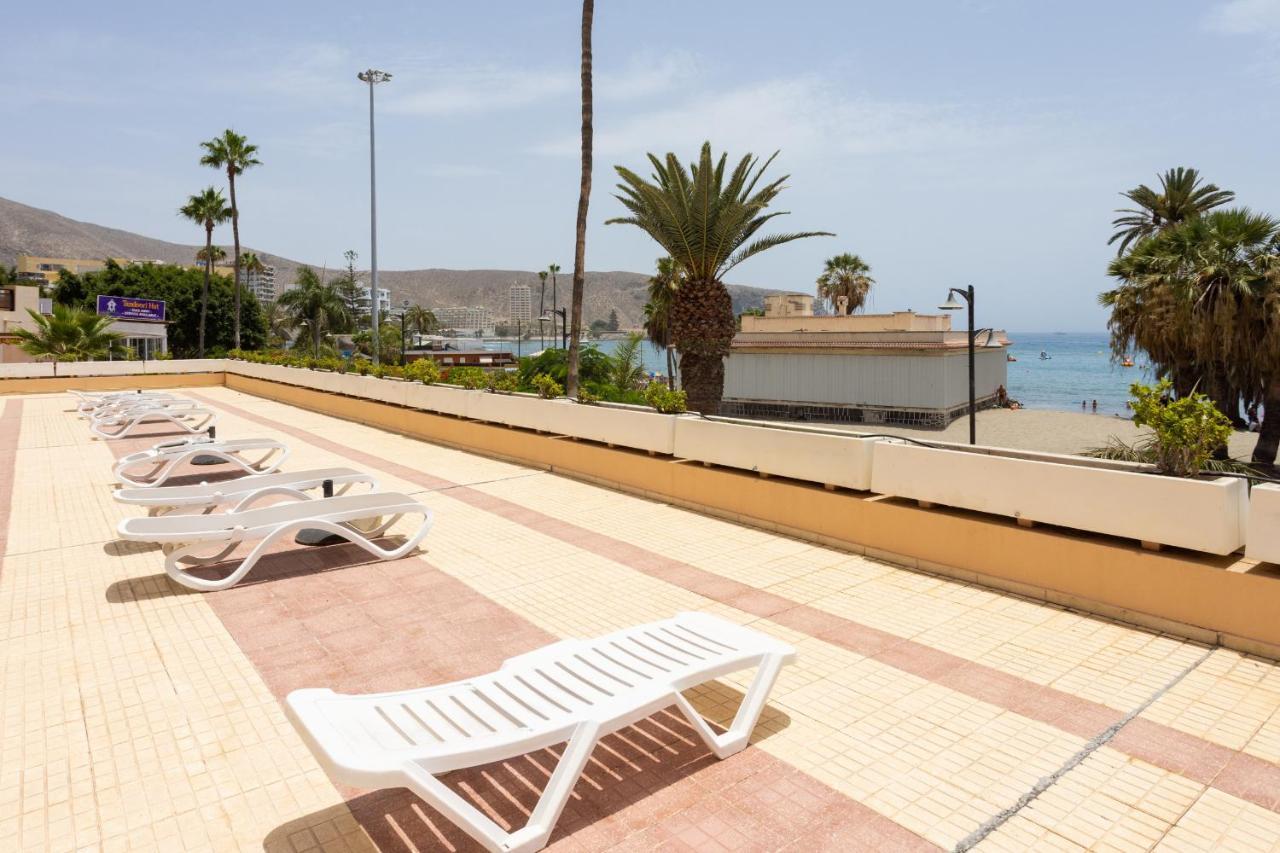 Apartament Frontline Penthouse With Heated Pool And Parking Los Cristianos  Zewnętrze zdjęcie