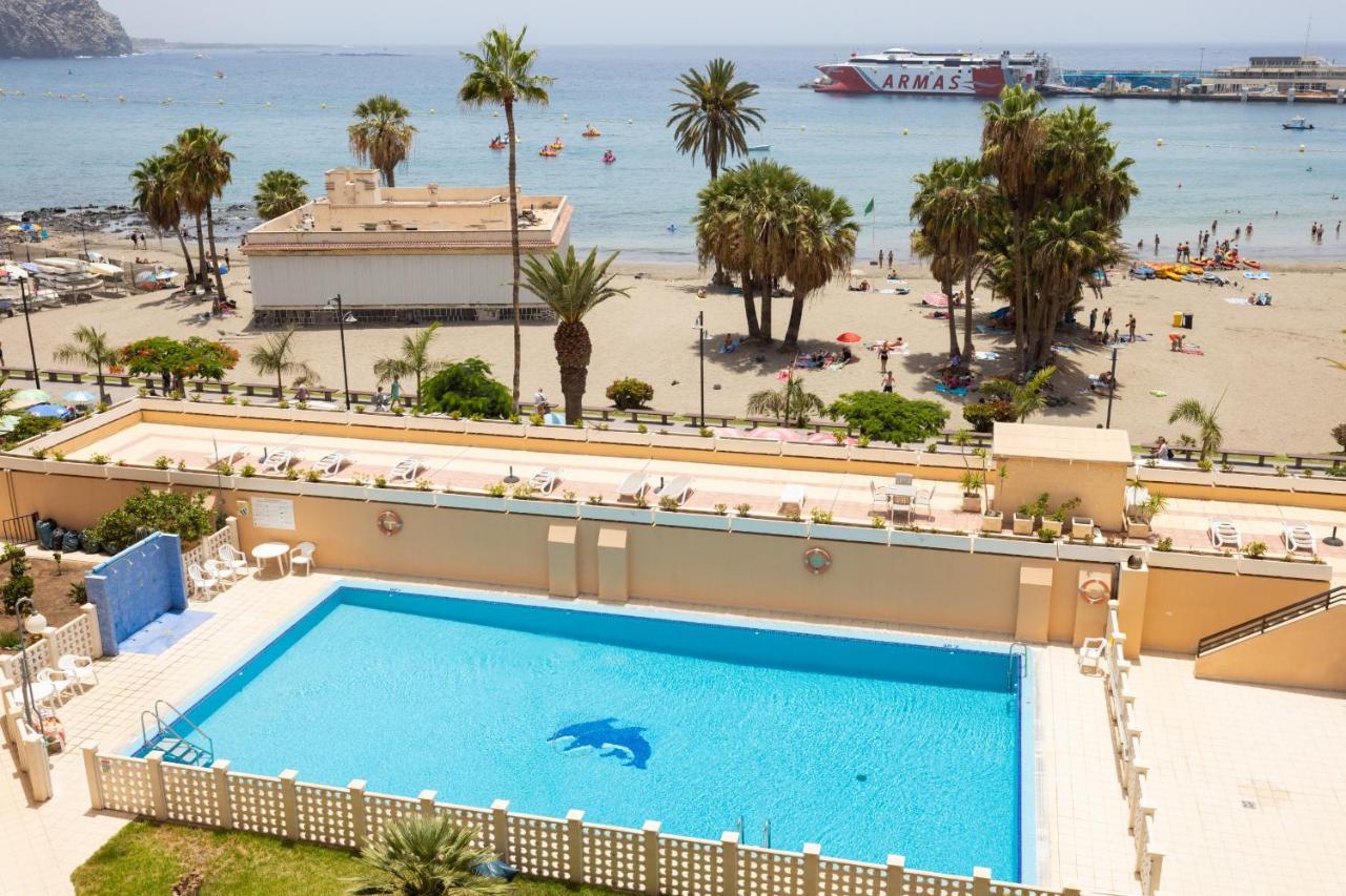 Apartament Frontline Penthouse With Heated Pool And Parking Los Cristianos  Zewnętrze zdjęcie